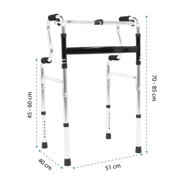 Andadera doble apoyo