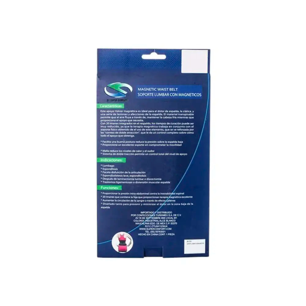Soporte Lumbar con Magnéticos