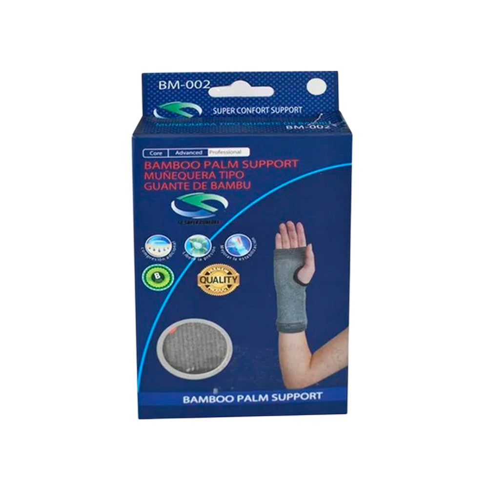 Muñequera tipo guante de Bambú