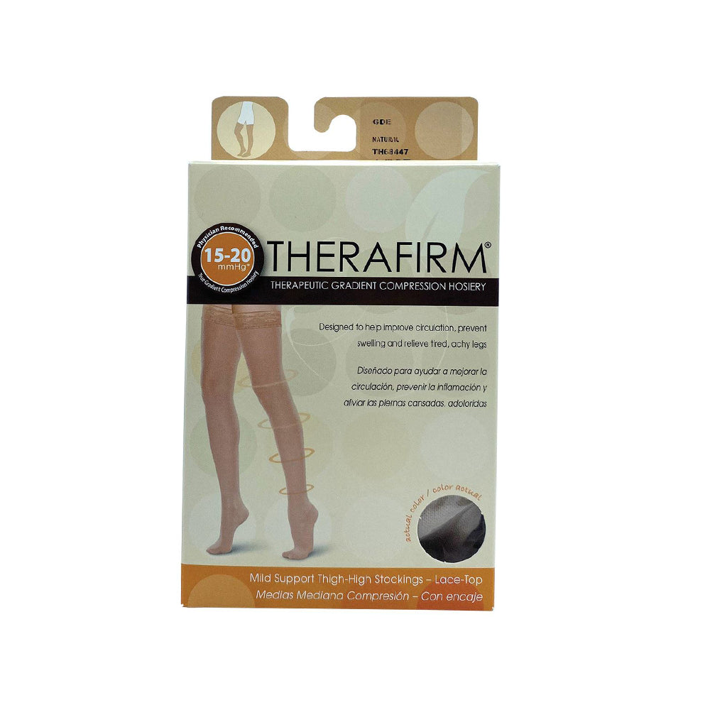 Medias de Mediana Compresión con Encaje